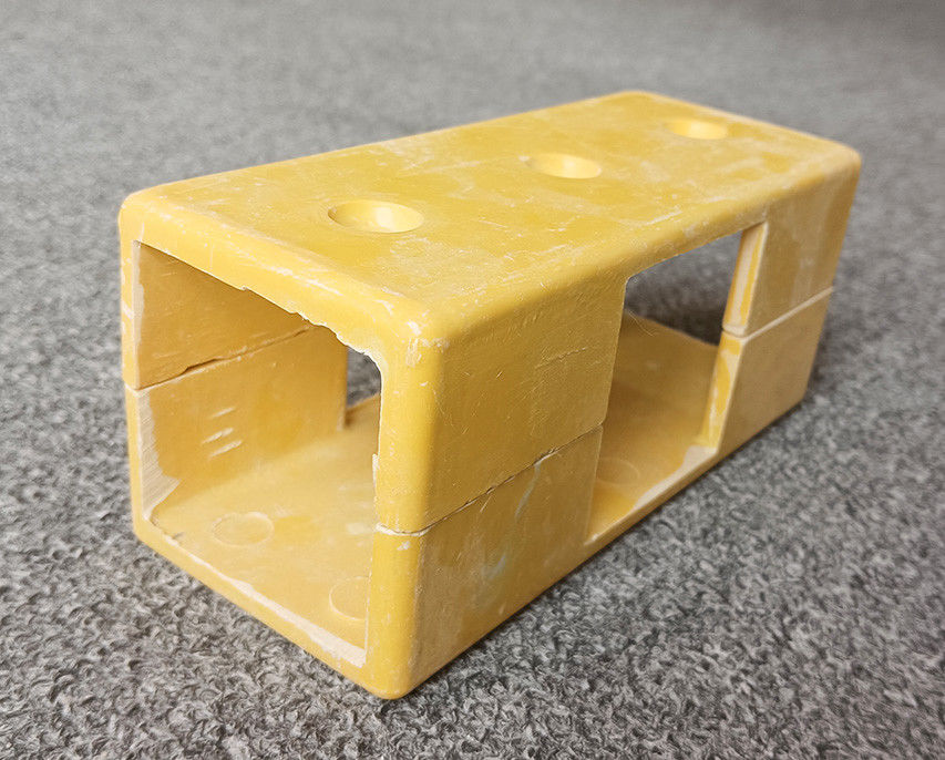 50mm FRP Square Tube Connector 4 Way SMC 鋳造アクセサリー 建設用